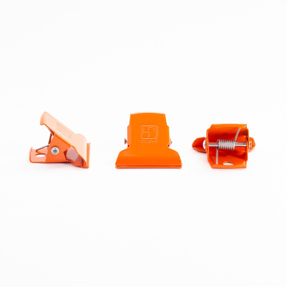 Set mit 58 Klammern und Nadeln, Iderama - Orange kaufen