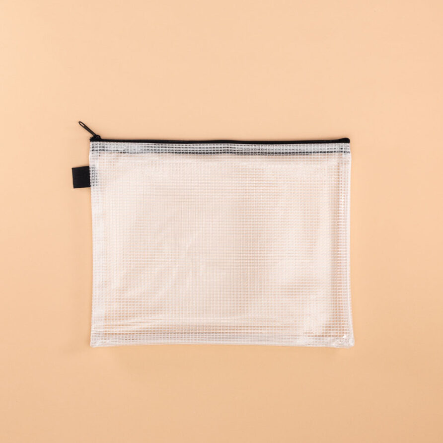 Mesh Bag schwarz für A5 – Bild 2