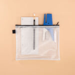 Mesh Bag schwarz für A5