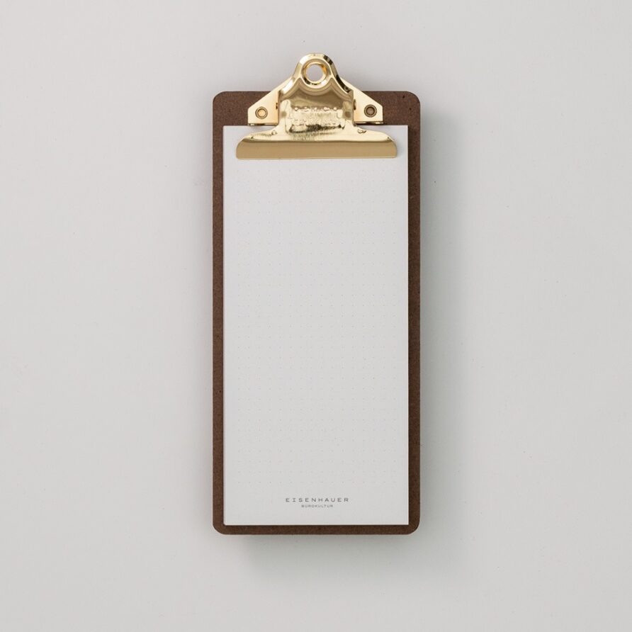 Klemmbrett gold Checkliste – Bild 2