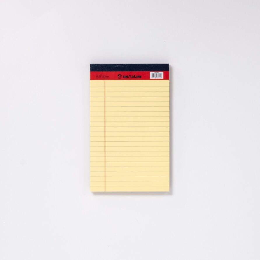 gelber Notizblock A5 / Legal Pad