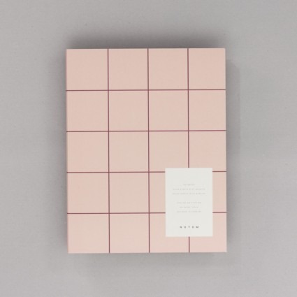 Notizbuch groß rosa Notem / Uma Notebook L