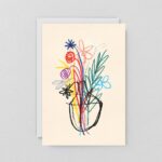 Grußkarte Bouquet