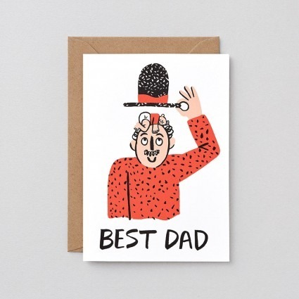 Grußkarte Best Dad
