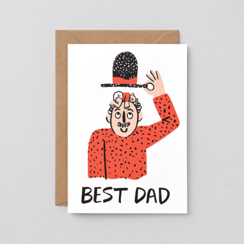 Grußkarte Best Dad