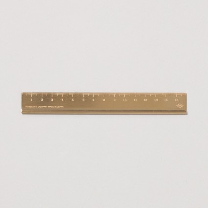 Lineal aus Messing
