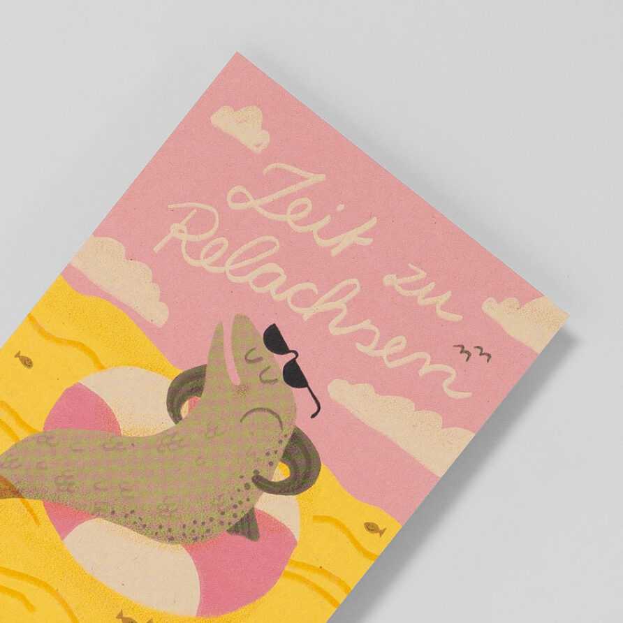 Postkarte Zeit zu Relachsen – Bild 2