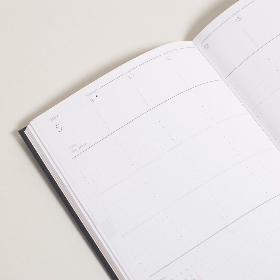Journal Kalender 2026 / Diary Katy Weekly B6 – Bild 9