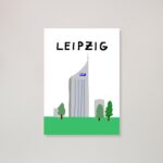 Postkarte Leipzig