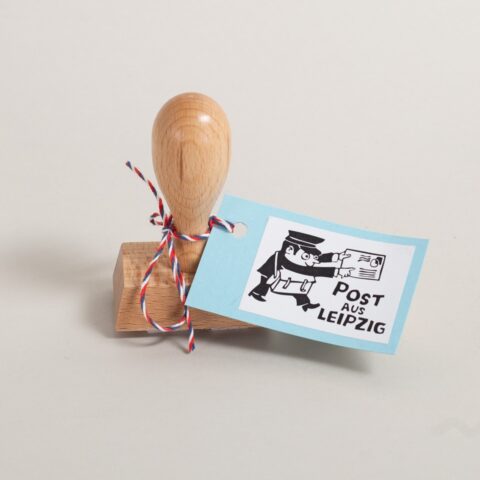 Stempel Postbote / Post aus Leipzig