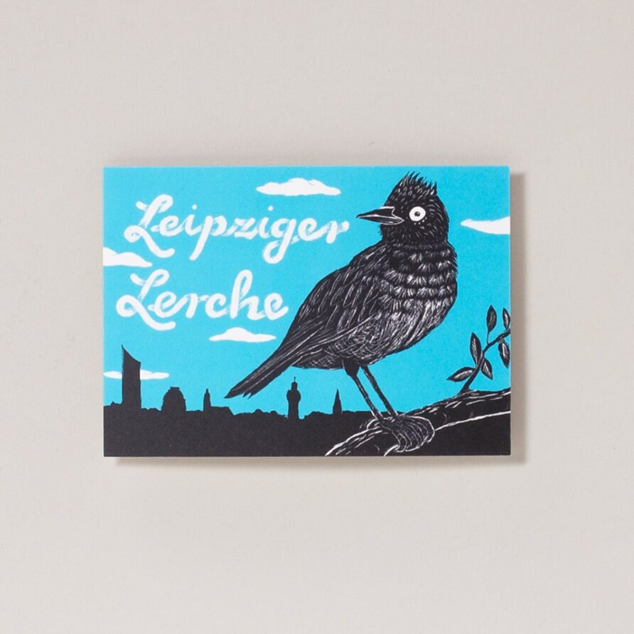 Postkarte Lerche