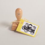 Stempel Postkarren