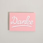 Postkarte Danke