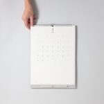 MD Minimalistischer Wandkalender 2026