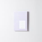 Notizheft Lila gestreift Notem / Vita Notebook