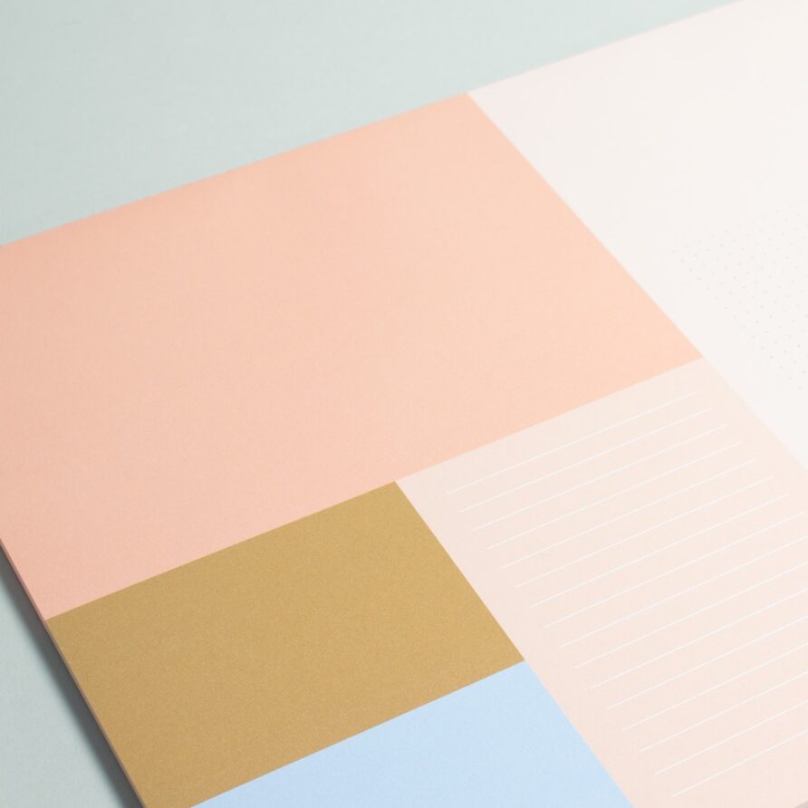 Schreibtischunterlage Color Block A3 – Bild 3