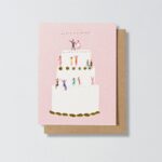 Hochzeitskarte Happy Wedding Cake