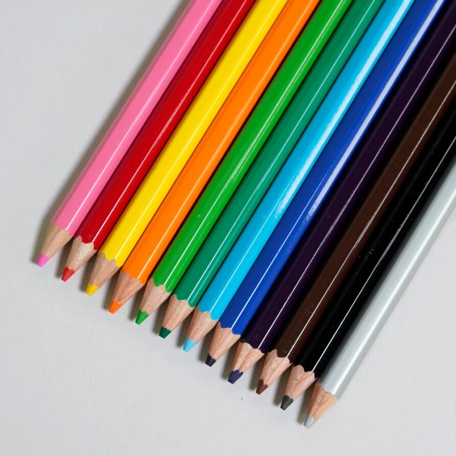 Buntstiftset Colors mit Radiergummi – Bild 2