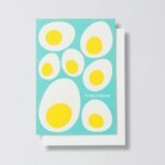 Grußkarte Ostereier