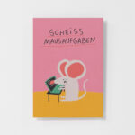 Postkarte Mausaufgaben