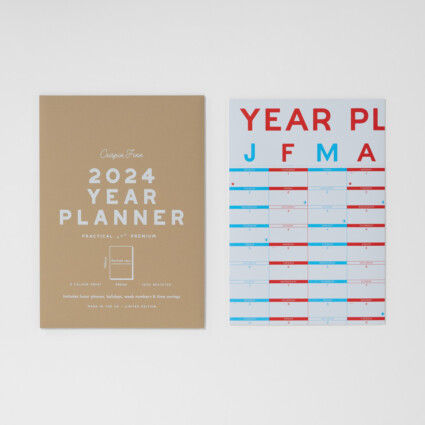 Year Planner 2024 / Wandkalender hoch