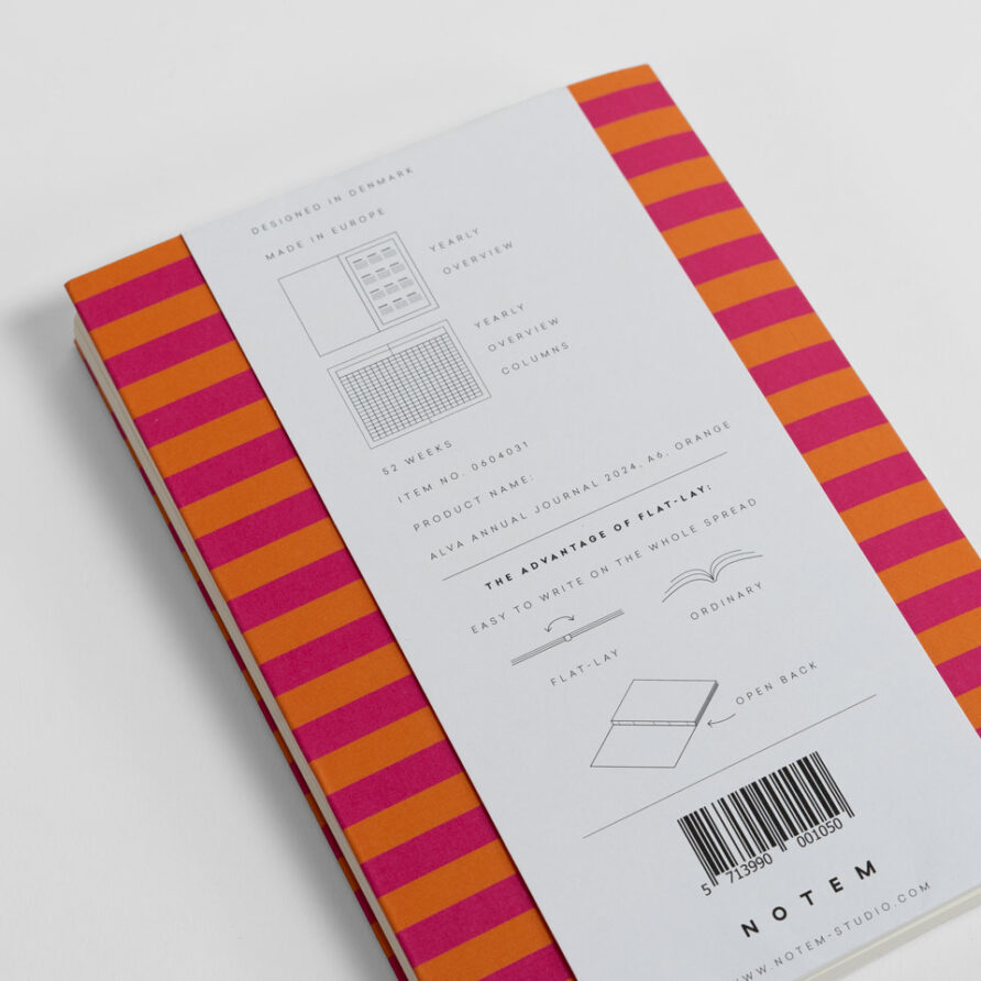 A6 Kalender Notem Alva Annual Journal 2025 – Bild 12