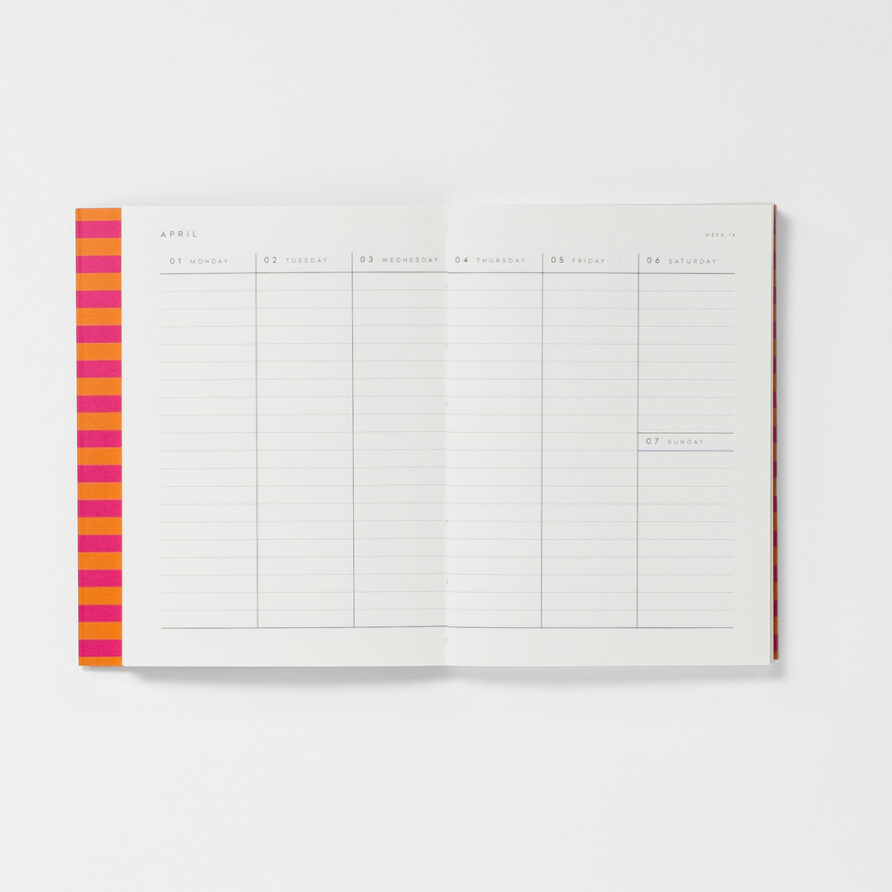 A6 Kalender Notem Alva Annual Journal 2025 – Bild 5