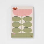 Notizblock - Wochenplaner Blume