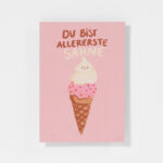 Postkarte Allererste Sahne