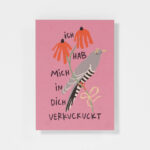 Postkarte Verkuckuckt