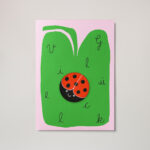 Button Glückskäfer