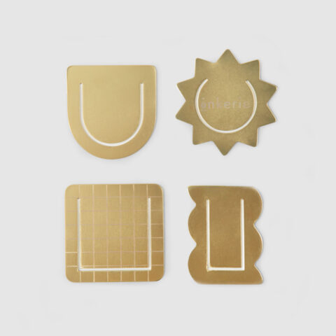 Lesezeichen Metall 4er Set