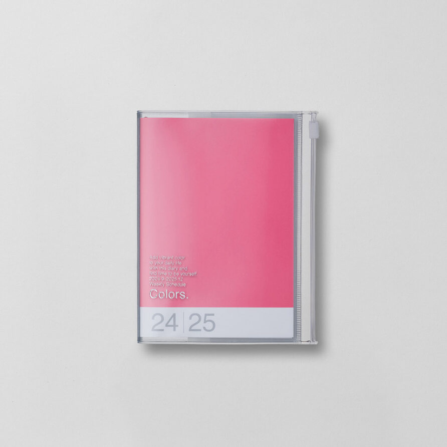 A6 Kalender 2024/25 mit Umschlagtasche Farbe – Bild 5