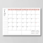 A6 Kalender 2024/25 mit Umschlagtasche Berge – Bild 8