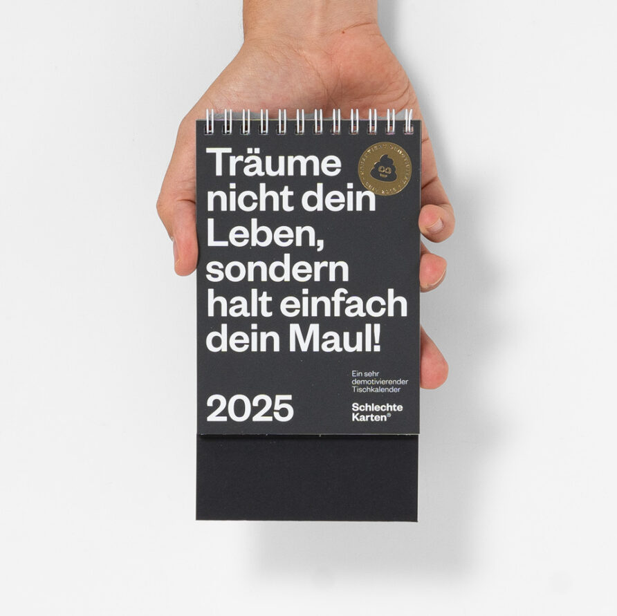 Demotivierendes Set: Tischkalender 2026 + Block – Bild 6