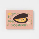Postkarte Süssmuschel
