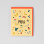 Geburtskarte Hello Baby