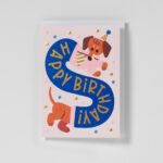 Geburtstagskarte Dackel