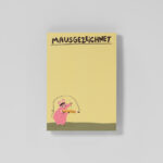 Notizblock - Mausgezeichnet