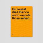 Postkarte Chance
