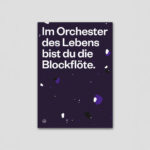 Postkarte Orchester