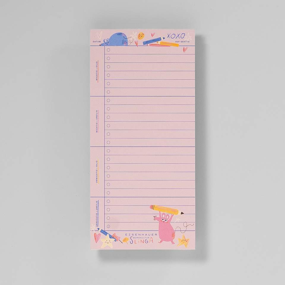 Supermaus To-Do Block