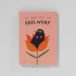 Postkarte Faulwurf