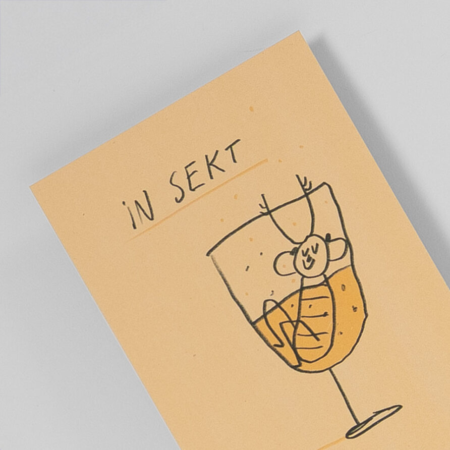 Postkarte In Sekt – Bild 2
