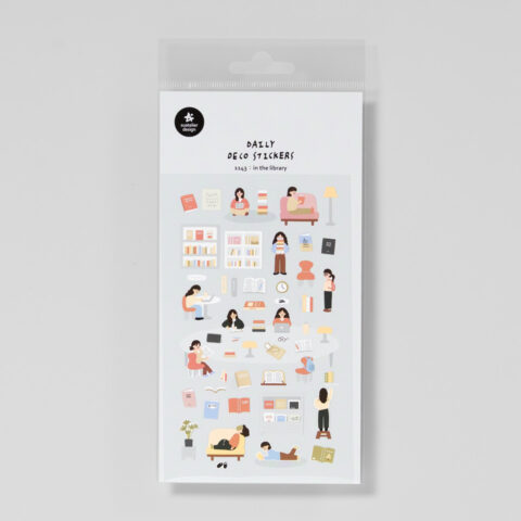 Miniaufkleber 1143 In The Library