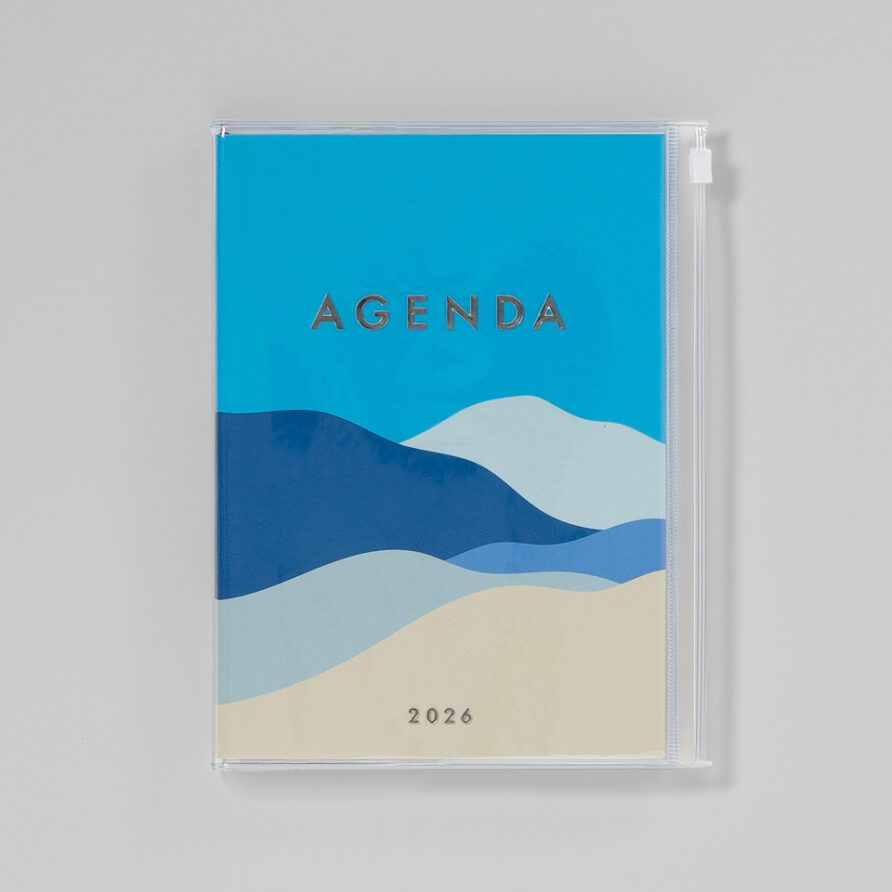 A5 Kalender 2025/26 mit Umschlagtasche Berge – Bild 6