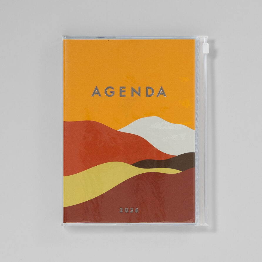 A5 Kalender 2025/26 mit Umschlagtasche Berge – Bild 8
