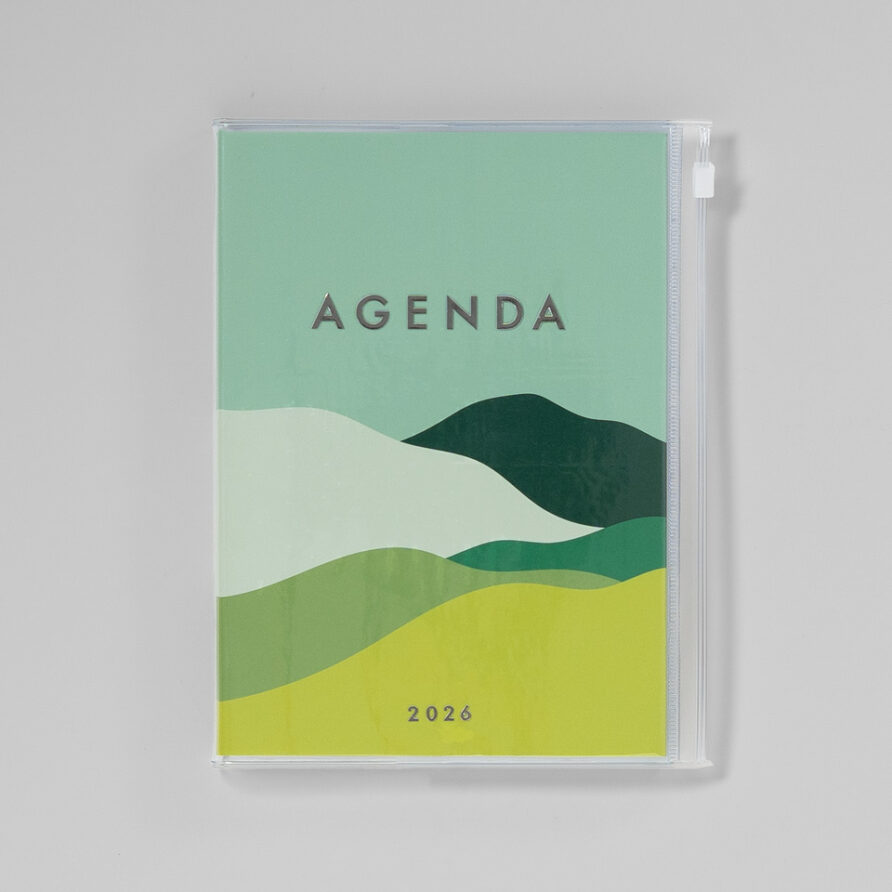 A5 Kalender 2025/26 mit Umschlagtasche Berge – Bild 7