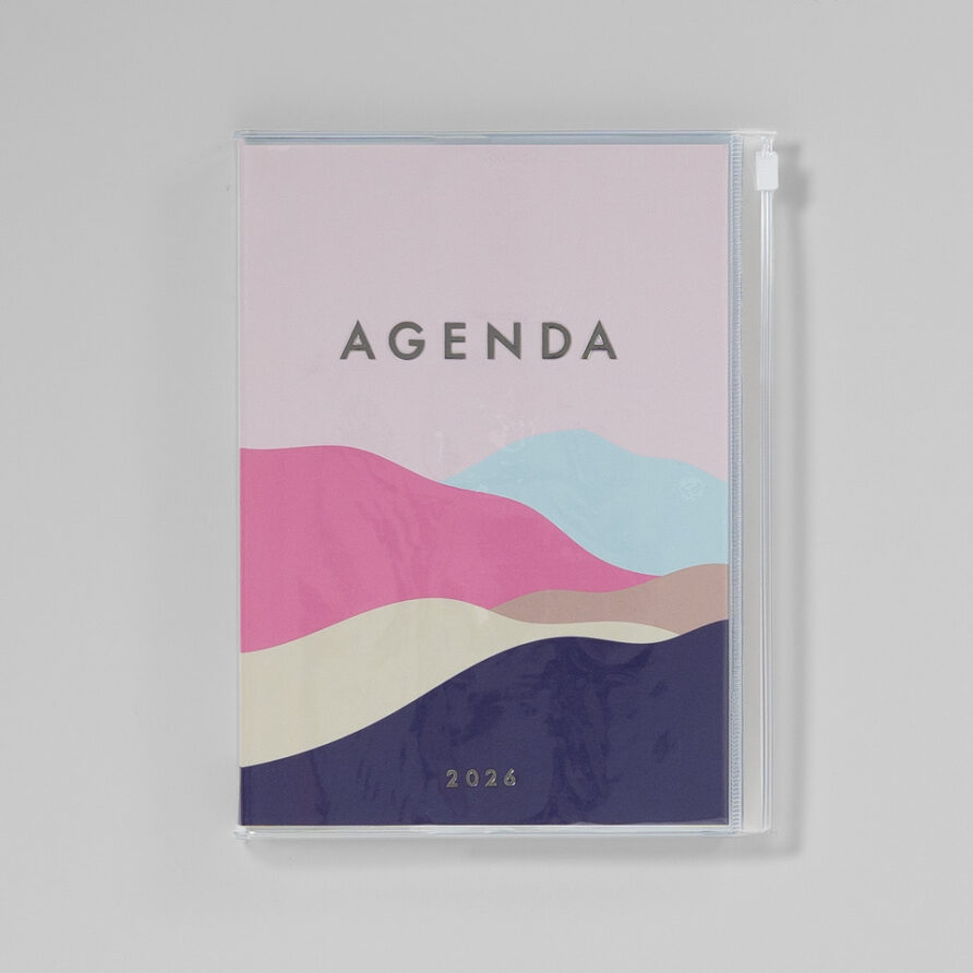 A5 Kalender 2025/26 mit Umschlagtasche Berge – Bild 9