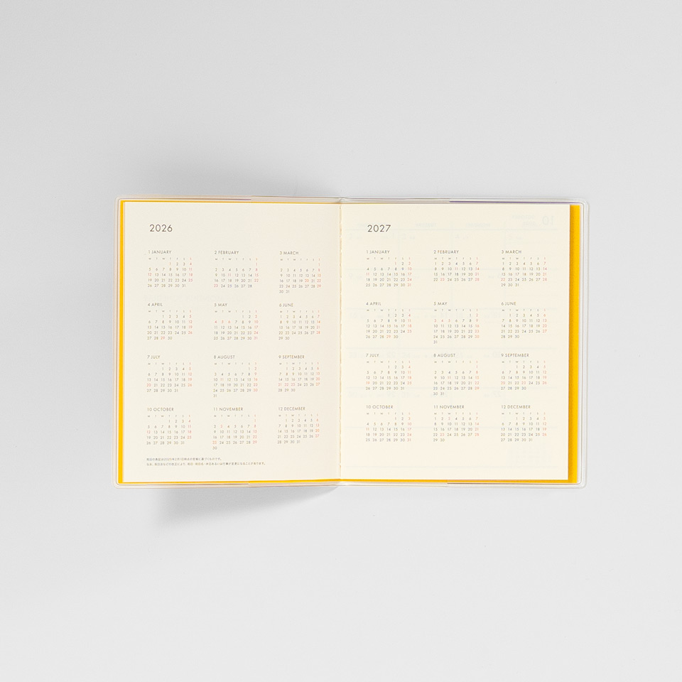 Monatskalender 2026 / Diary Nähe Square – Bild 8